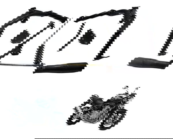 Protetor Motor C/ Avaria Suzuki Gsx Bandit 650n 09-11 Protetor Motor C/ Avaria Suzuki Gsx Bandit 650n 09-11