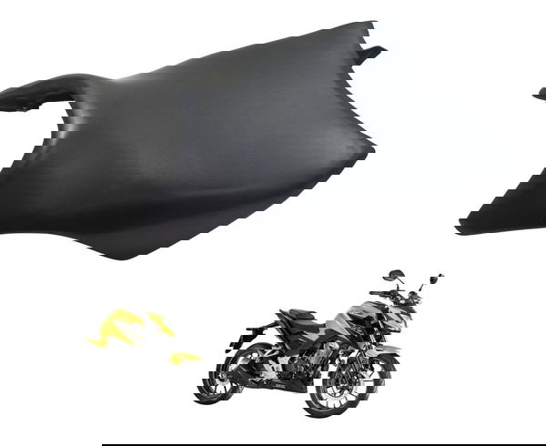 Banco Dianteiro Honda Cb 300f Twister 23-24 Original Preto