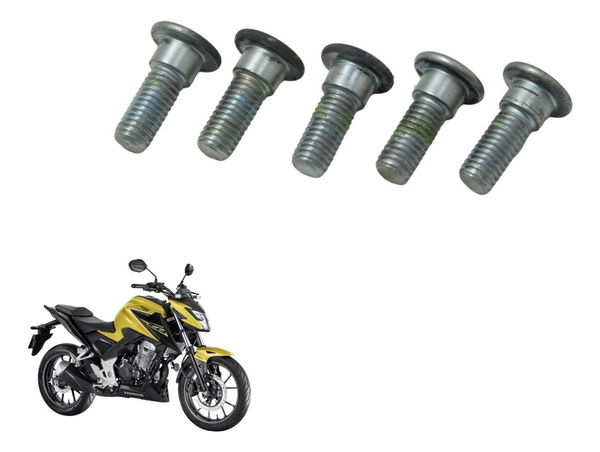 Jogo Parafuso Disco Freio Diant Honda Cb 300f Twister 23-24