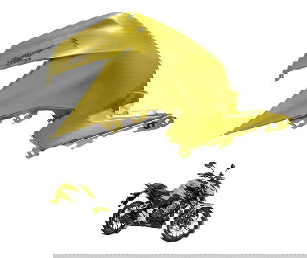 Carenagem Esq Capa Tanque C/det Honda Cb 300f Twister 23-24