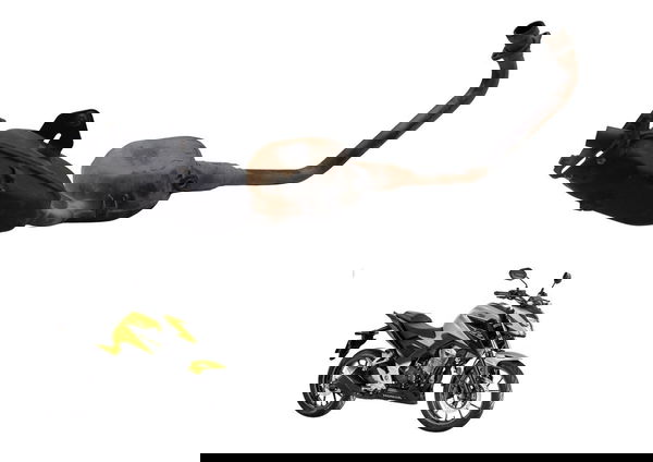 Escapamento C/detalhes Honda Cb 300f Twister 23-24 Original Escapamento C/detalhes Honda Cb 300f Twister 23-24 Original