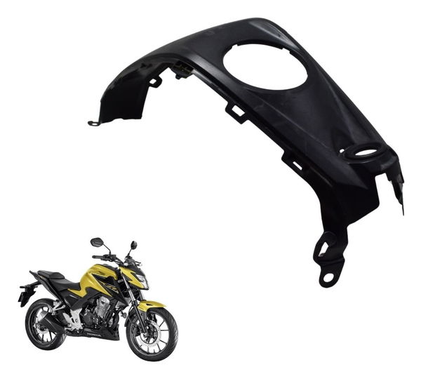 Carenagem Central Tanque Honda Cb 300f Twister 23-24 Origina Preto