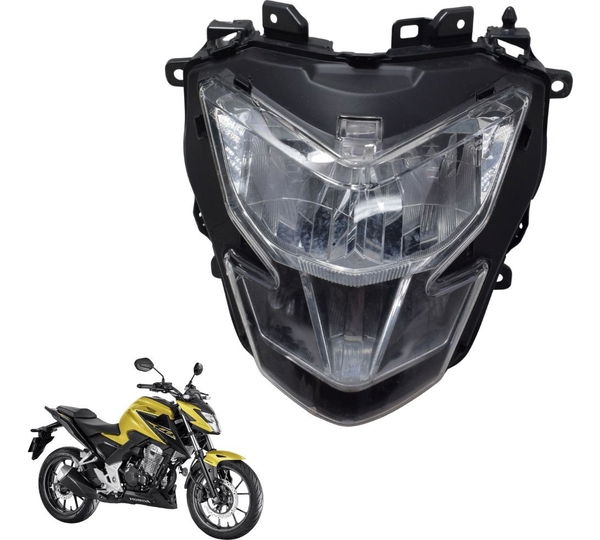 Farol Com Avaria Honda Cb 300f Twister 23-24 Original