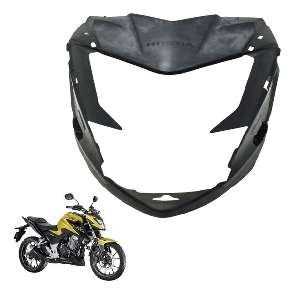 Carenagem Mascara Farol Honda Cb 300f Twister 23-24 Original Preto