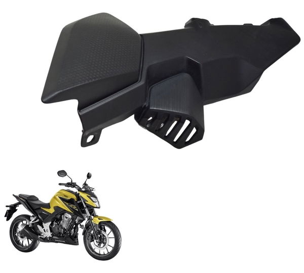 Carenagem Lateral Esq Honda Cb 300f Twister 23-24 Original Preto
