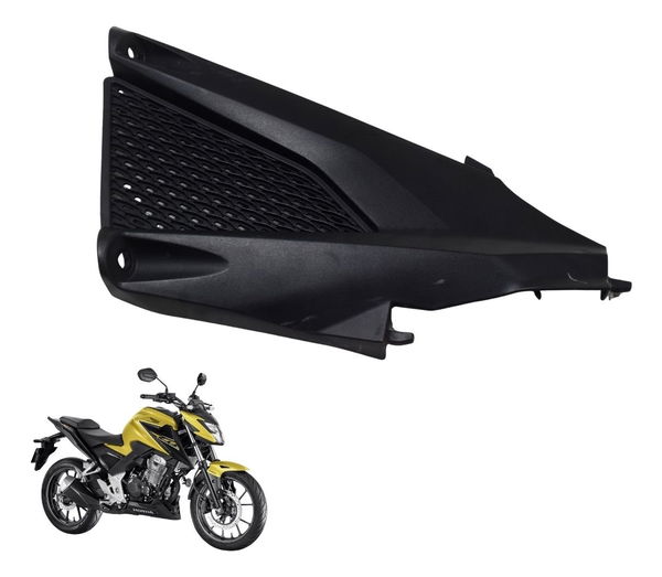 Acabamento Lateral Esq Honda Cb 300f Twister 23-24 Original Acabamento Lateral Esq Honda Cb 300f Twister 23-24 Original