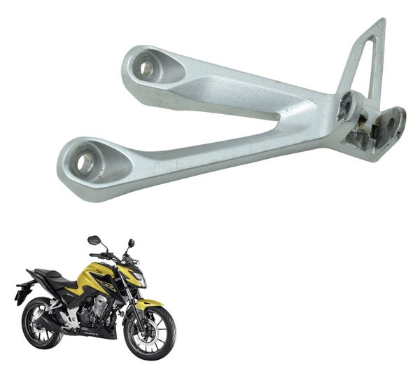 Suporte Pedaleira Tras Esq Honda Cb 300f Twister 23-24 Origi
