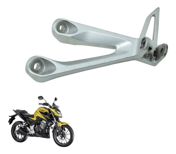 Suporte Pedaleira Tras Esq Honda Cb 300f Twister 23-24 Origi Suporte Pedaleira Tras Esq Honda Cb 300f Twister 23-24 Origi