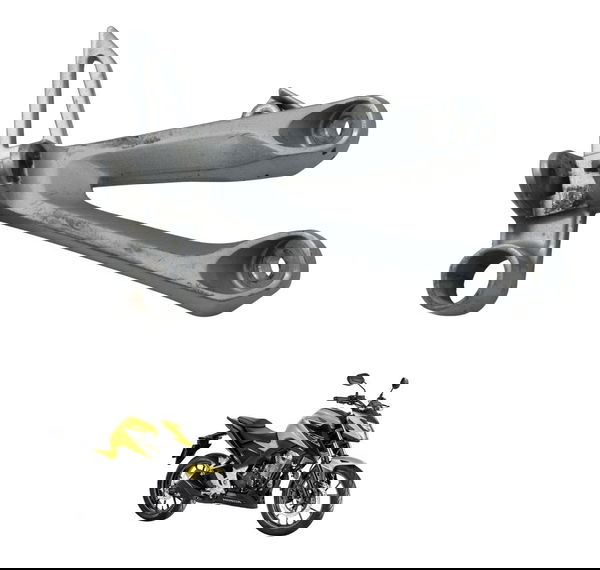 Suporte Pedaleira Tras Direita Honda Cb 300f Twister 23-24 O Suporte Pedaleira Tras Direita Honda Cb 300f Twister 23-24 O