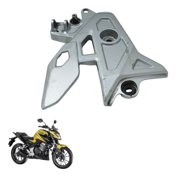 Suporte Pedaleira Diant Esq Honda Cb 300f Twister 23-24 Orig Cinza Suporte Pedaleira Diant Esq Honda Cb 300f Twister 23-24 Orig Cinza
