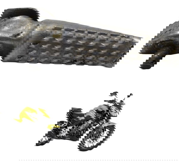 Pedaleira Traseira Esq Honda Cb 300f Twister 23-24 Original