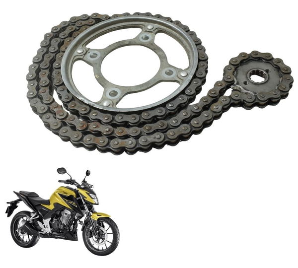 Kit Relação Honda Cb 300f Twister 23-24 Original