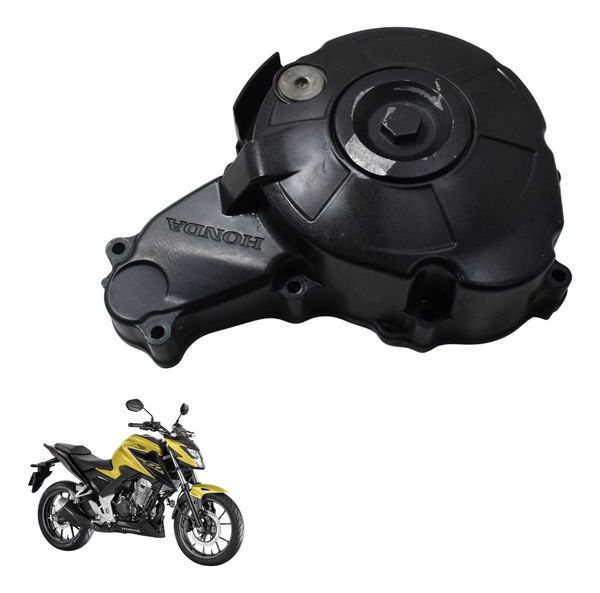 Tampa Motor Estator C/detal Honda Cb 300f Twister 23-24 Orig Preto Tampa Motor Estator C/detal Honda Cb 300f Twister 23-24 Orig Preto