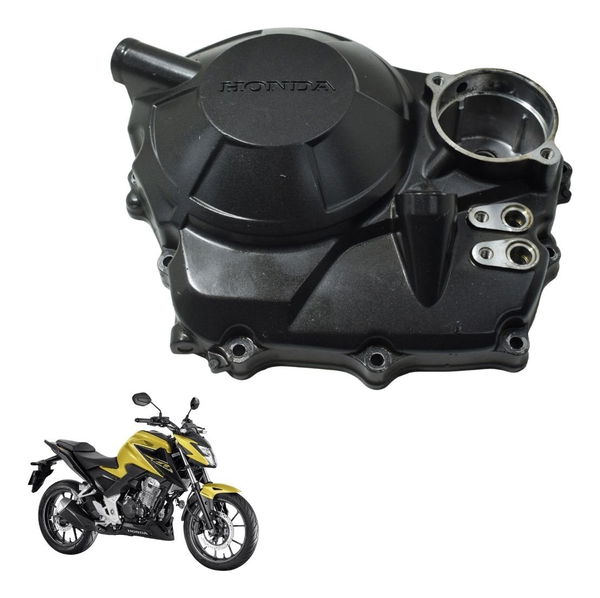 Tampa Motor Embreagem Honda Cb 300f Twister 23-24 Original Preto Tampa Motor Embreagem Honda Cb 300f Twister 23-24 Original Preto