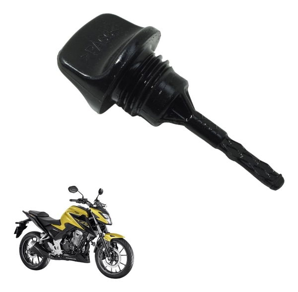 Tampa Óleo Honda Cb 300f Twister 23-24 Original Preto Tampa Óleo Honda Cb 300f Twister 23-24 Original Preto