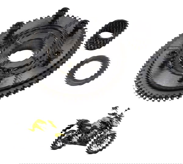 Placa Partida Honda Cb 300f Twister 23-24 Original Placa Partida Honda Cb 300f Twister 23-24 Original