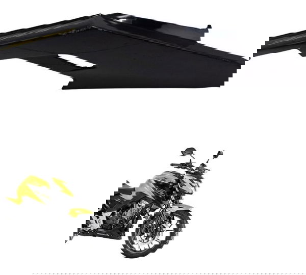 Carenagem Rabeta Dir C/detalhes Honda Cb 300f Twister 23-24