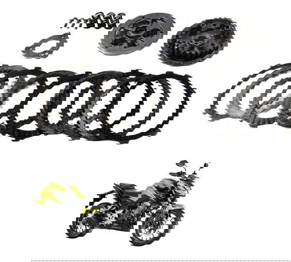 Cubo Disco Platô Embreagem Honda Cb 300f Twister 23-24 Origi