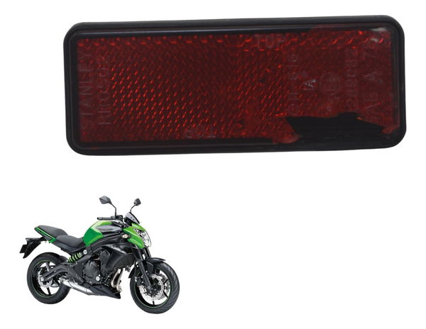 Refletor Olho De Gato C/ Avaria Kawasaki Er 6n 13-17 Orig Refletor Olho De Gato C/ Avaria Kawasaki Er 6n 13-17 Orig