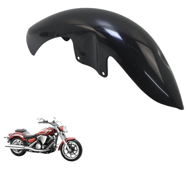 Paralama Diant C/ Avaria Yamaha Xvs 950 Midnight 09-16 Orig