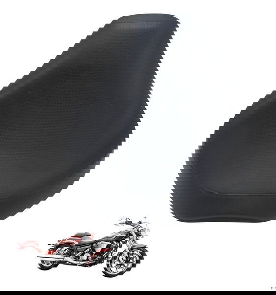 Banco Dianteiro Recapado Yamaha Xvs 950 Midnight 09-16 Preto Banco Dianteiro Recapado Yamaha Xvs 950 Midnight 09-16 Preto