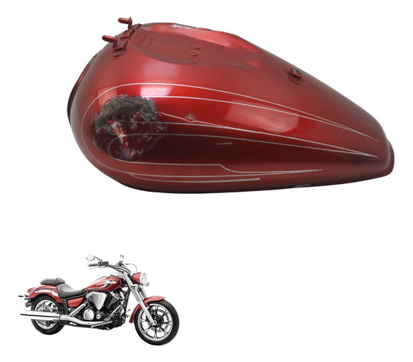 Tanque C/ Avaria Yamaha Xvs 950 Midnight 09-16 Original Tanque C/ Avaria Yamaha Xvs 950 Midnight 09-16 Original