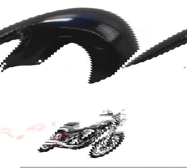 Paralama Tras C/ Avaria Yamaha Xvs 950 Midnight 09-16 Orig