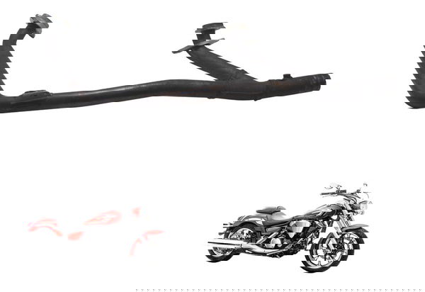 Curva Escape Yamaha Xvs 950 Midnight 09-16 Original Curva Escape Yamaha Xvs 950 Midnight 09-16 Original