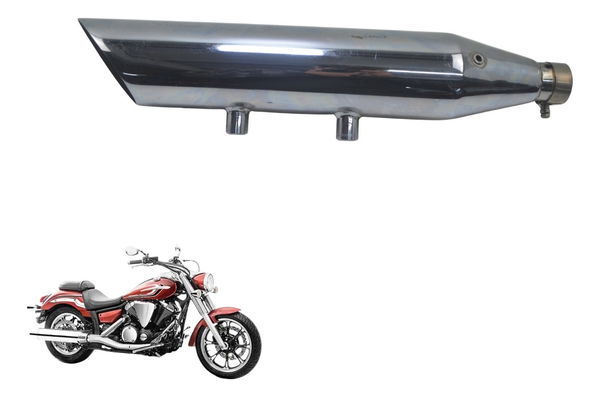 Ponteira Customer C/ Detalhes Yamaha Xvs 950 Midnight 09-16 Ponteira Customer C/ Detalhes Yamaha Xvs 950 Midnight 09-16