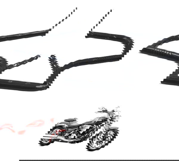 Protetor Mata Cachorro Avaria Yamaha Xvs 950 Midnight 09-16