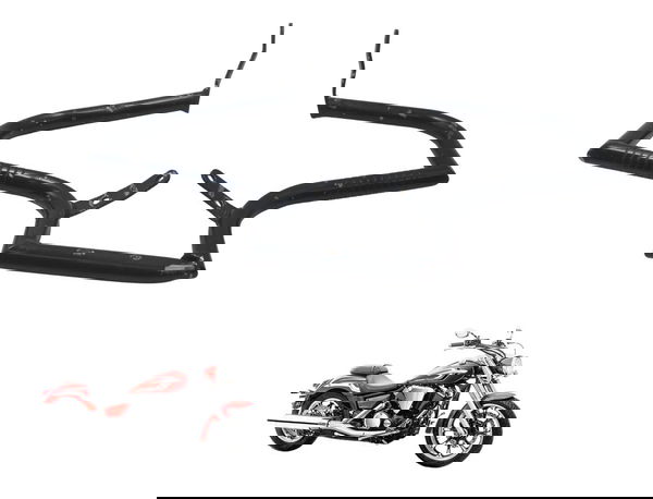 Protetor Mata Cachorro Avaria Yamaha Xvs 950 Midnight 09-16 Protetor Mata Cachorro Avaria Yamaha Xvs 950 Midnight 09-16