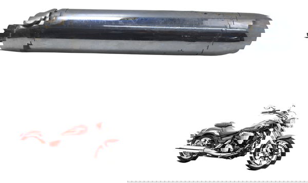 Ponteira C/ Avaria Yamaha Xvs 950 Midnight 09-16 Original Ponteira C/ Avaria Yamaha Xvs 950 Midnight 09-16 Original