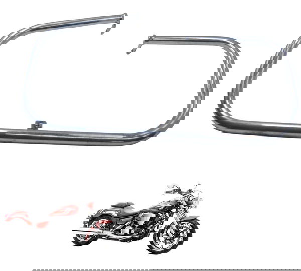 Protetor Mata Cachorro Avaria Yamaha Xvs 950 Midnight 09-16