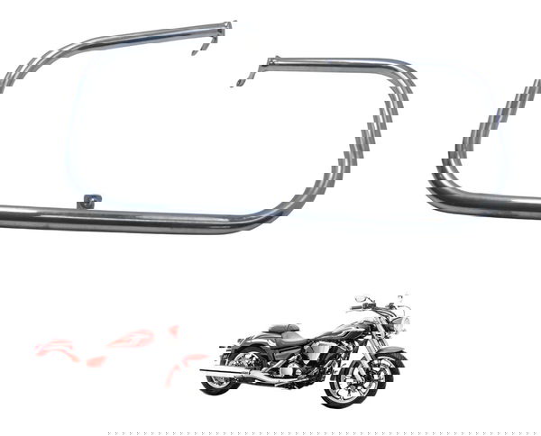 Protetor Mata Cachorro Avaria Yamaha Xvs 950 Midnight 09-16 Protetor Mata Cachorro Avaria Yamaha Xvs 950 Midnight 09-16