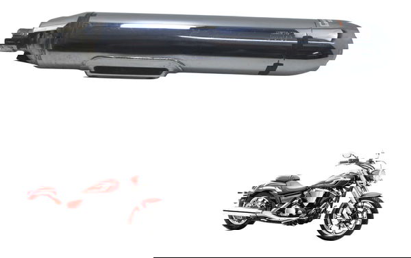 Ponteira C/ Avaria Yamaha Xvs 950 Midnight 09-16 Original Ponteira C/ Avaria Yamaha Xvs 950 Midnight 09-16 Original