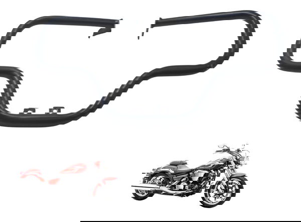 Protetor Mata Cachorro Avaria Yamaha Xvs 950 Midnight 09-16 Protetor Mata Cachorro Avaria Yamaha Xvs 950 Midnight 09-16