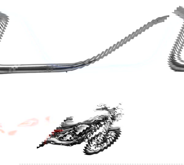 Guidão Empenado Yamaha Xvs 950 Midnight 09-16 Original