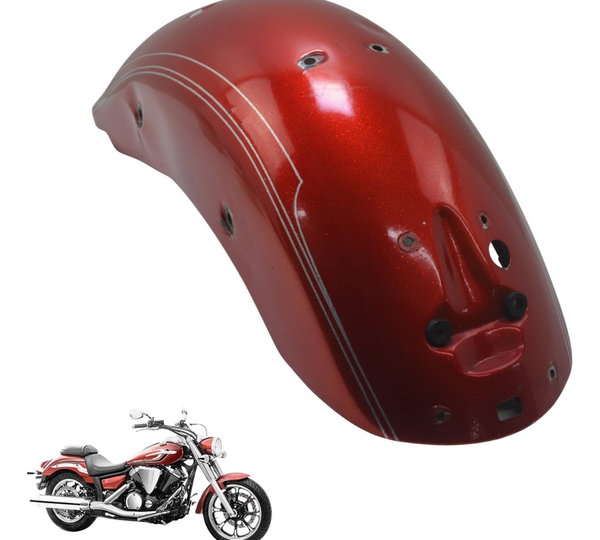 Paralama Tras C/ Detalhes Yamaha Xvs 950 Midnight 09-16 Orig