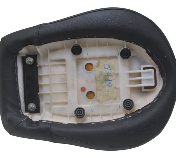 Banco Traseir C/ Detalhes Yamaha Xvs 950 Midnight 09-16 Orig Preto