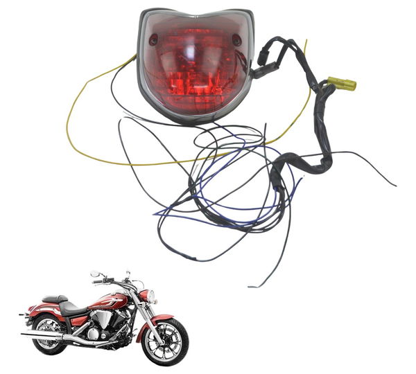 Lanterna Traseira Avaria Yamaha Xvs 950 Midnight 09-16 Orig