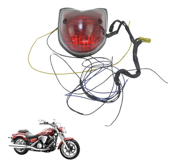 Lanterna Traseira Avaria Yamaha Xvs 950 Midnight 09-16 Orig Lanterna Traseira Avaria Yamaha Xvs 950 Midnight 09-16 Orig