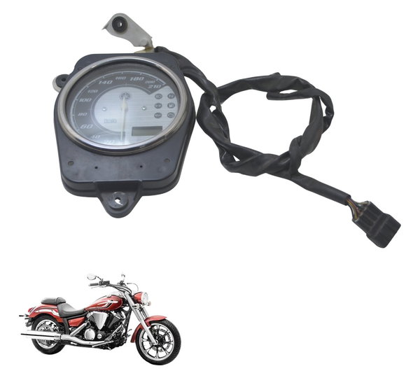 Painel C/ Avaria Yamaha Xvs 950 Midnight 09-16 Original