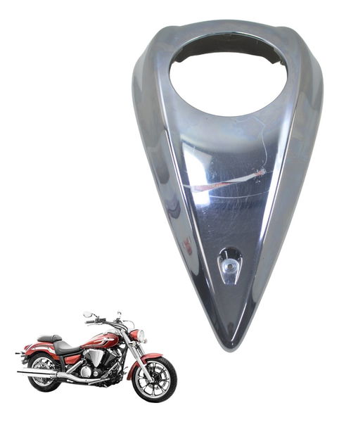 Acabamento Console Tanque Dash Yamaha Xvs 950 Midnight 09-16 Acabamento Console Tanque Dash Yamaha Xvs 950 Midnight 09-16