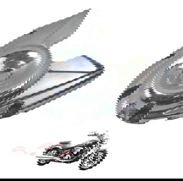 Tampa Polia Pinhão C/ Avaria Yamaha Xvs 950 Midnight 09-16 Tampa Polia Pinhão C/ Avaria Yamaha Xvs 950 Midnight 09-16