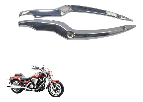 Acabamento Paralama Traseiro Yamaha Xvs 950 Midnight 09-16 Acabamento Paralama Traseiro Yamaha Xvs 950 Midnight 09-16