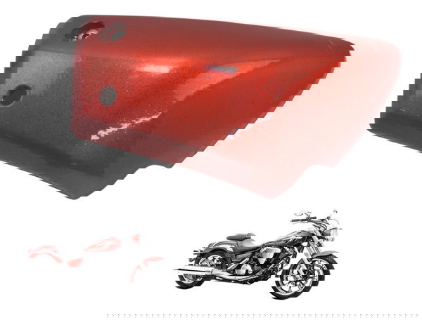 Carenagem Lateral Direita Yamaha Xvs 950 Midnight 09-16 Orig Vermelho Carenagem Lateral Direita Yamaha Xvs 950 Midnight 09-16 Orig Vermelho