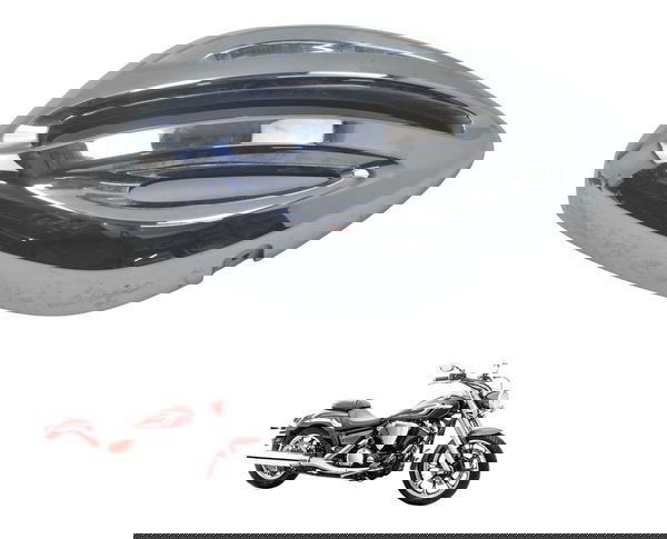 Acabamento Filtro Ar Esq Avar Yamaha Xvs 950 Midnight 09-16 Acabamento Filtro Ar Esq Avar Yamaha Xvs 950 Midnight 09-16