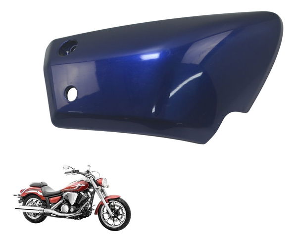 Carenagem Lateral Direita Yamaha Xvs 950 Midnight 09-16 Orig Azul-escuro Carenagem Lateral Direita Yamaha Xvs 950 Midnight 09-16 Orig Azul-escuro