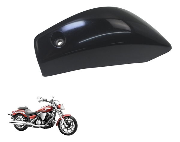 Carenagem Lateral Esq C/avaria Yamaha Xvs 950 Midnight 09-16 Preto Carenagem Lateral Esq C/avaria Yamaha Xvs 950 Midnight 09-16 Preto