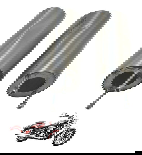 Acabamento Inf Bengala C/detal Yamaha Xvs 950 Midnight 09-16 Acabamento Inf Bengala C/detal Yamaha Xvs 950 Midnight 09-16